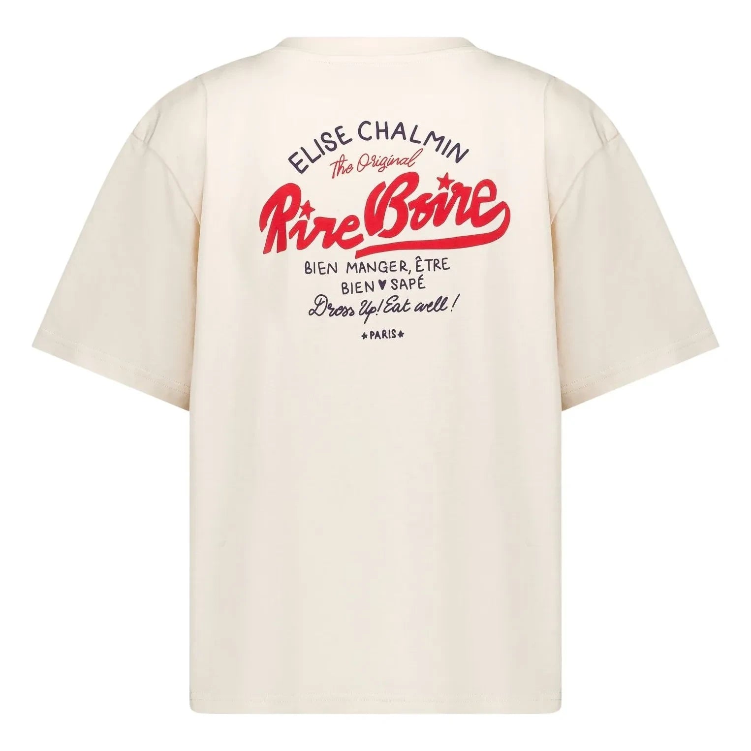 Elise Chalmin - Mario Cotton T-Shirt | White