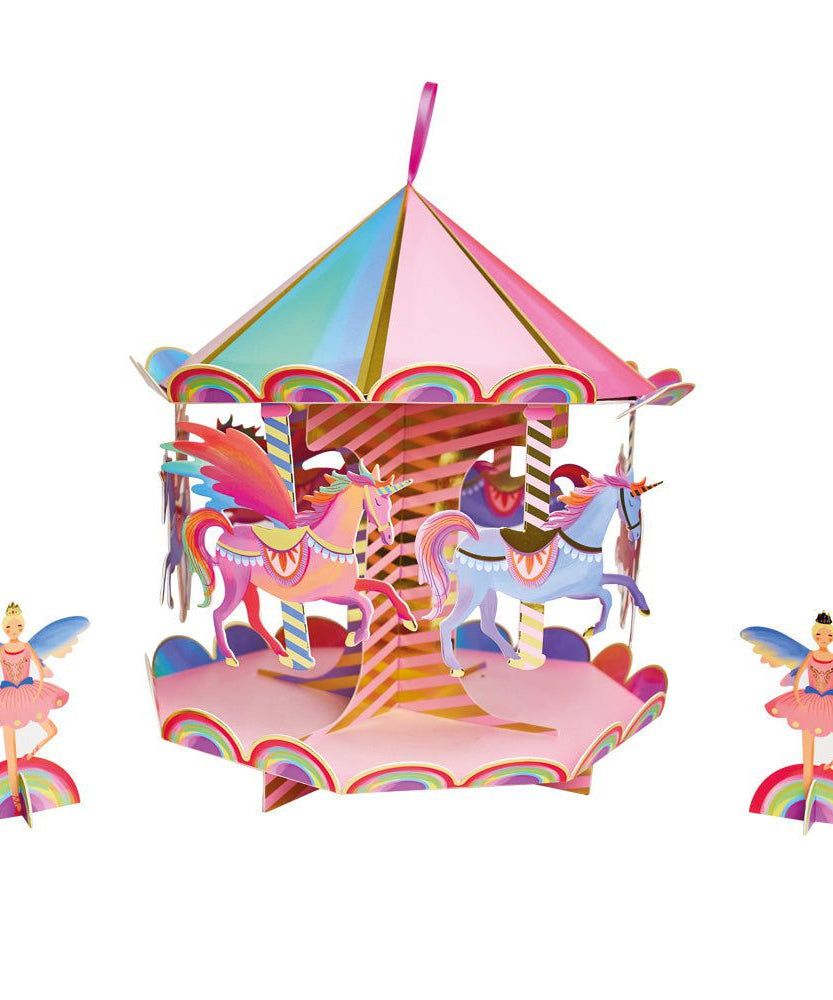 Party Pieces - Unicorn Atlıkarınca İkram Standı-Dinossi