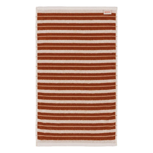 Baina - San Luis guest towel | Terracotta