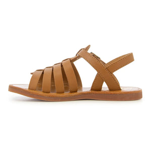 Pom d'Api - Plagette Lace-up Sandals | Camel