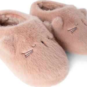 Liewood - Aviaja Cat Slippers Made from Recycled Fibers | Pink