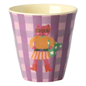 Rice - Heroes Melamine Cups - Set of 6 | Pink