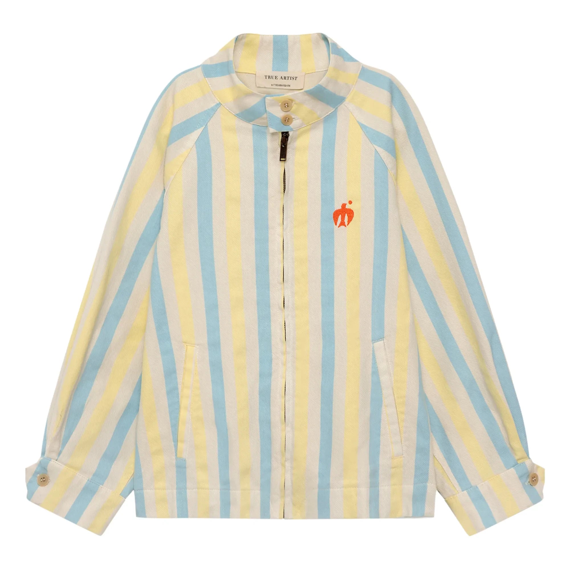 True Artist - Striped Colorful Jacket | Vanilla