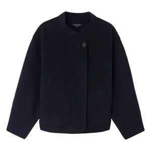 Soeur - Windsor Wool Coat | Navy Blue