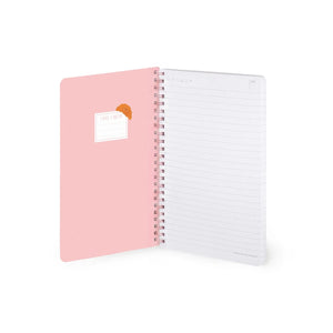 Legami - Çizgili A5 Defter - Resimli Sert Kapak - Kruvasan - Spiralli