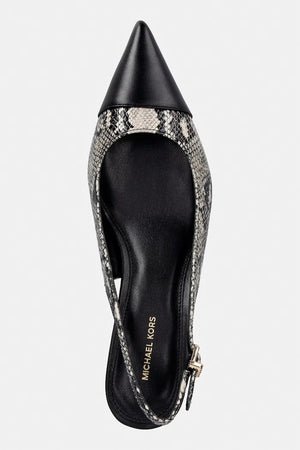 MICHAEL Michael Kors Amara Toe Cap Sling Pump deri ayakkabı