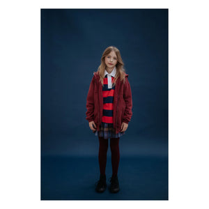 Repose AMS - Organic Cotton Zip-up Sweatshirt | Burgundy