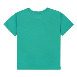 Sporty & Rich - Be Nice T-shirt Geri dönüştürülmüş pamuk | Turkuaz
