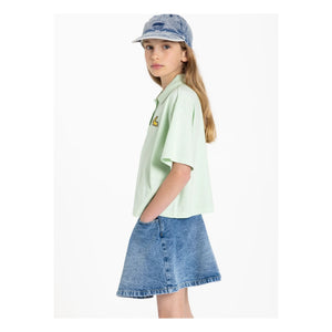Finger in the nose - Bristol organik pamuklu polo tişört | Badem yeşili