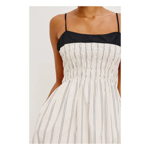 Rails - Primrose Striped Dress | White