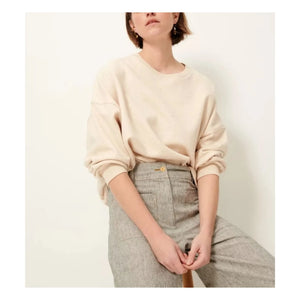 Sessùn - Oversize Chebbi sweatshirt | Ecru