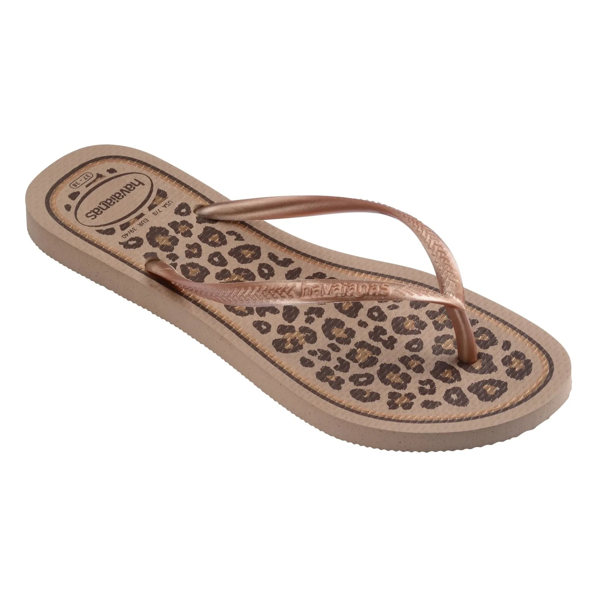 Havaianas - Slim Animals Flip-Flops | Rose Gold