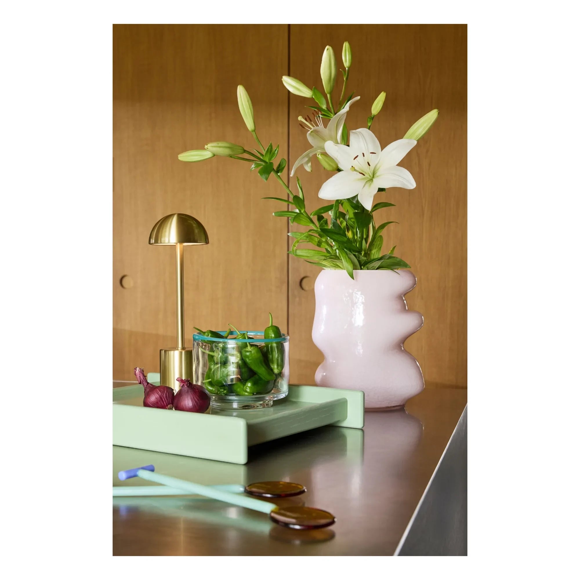 Hübsch - Lote Vase | Light Pink