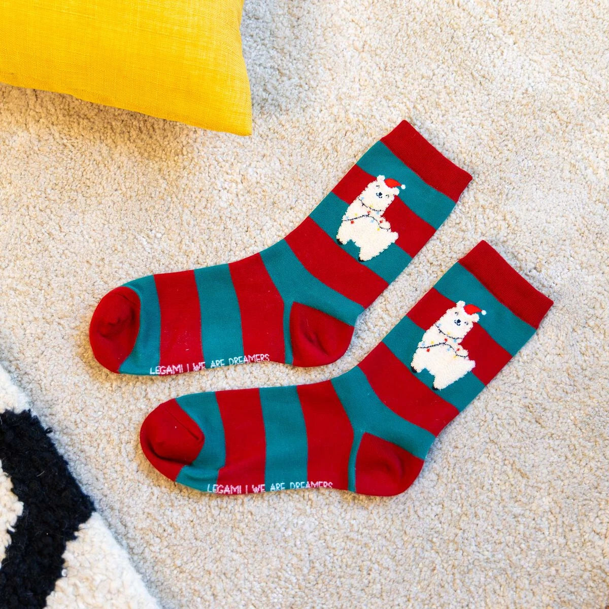 Legami - Christmas Socks Llama Size 41-47 - A Perfect Fit!