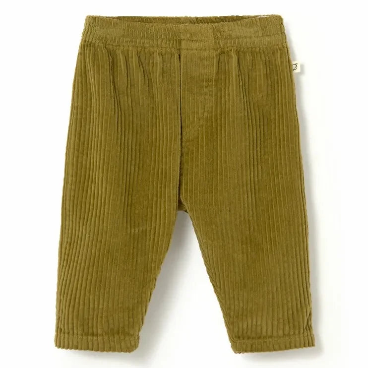 Cozmo - Miki Corduroy Organic Cotton Trousers | Green