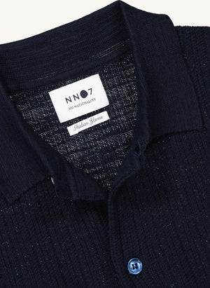 NN.07 - Polo Collar File Nolan 6577 | Navy Blue