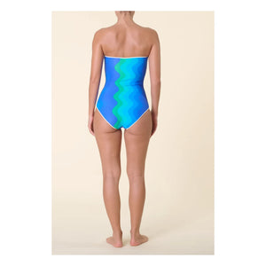 Casa Rosa - Luna One-Piece Swimsuit | Blue