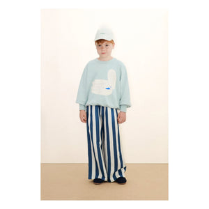 Tinycottons - Blue Striped Trousers | Blue
