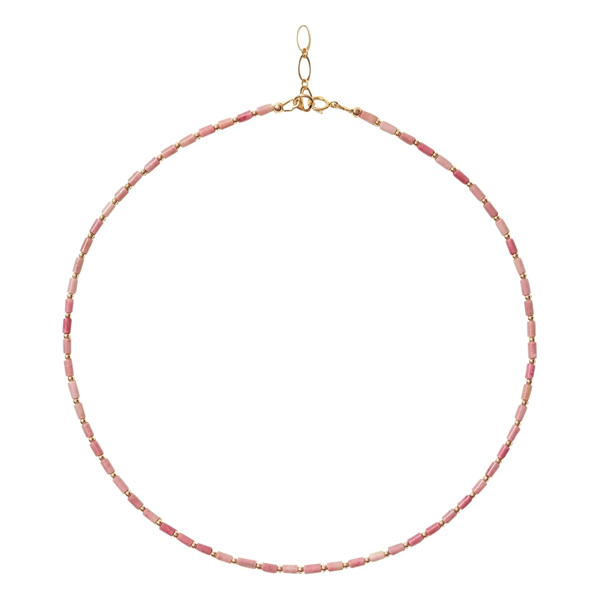 Camille Colette Studio - Baia Rhodonit kolye | Pembe