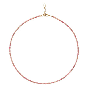 Camille Colette Studio - Baia Rhodonite Necklace | Pink