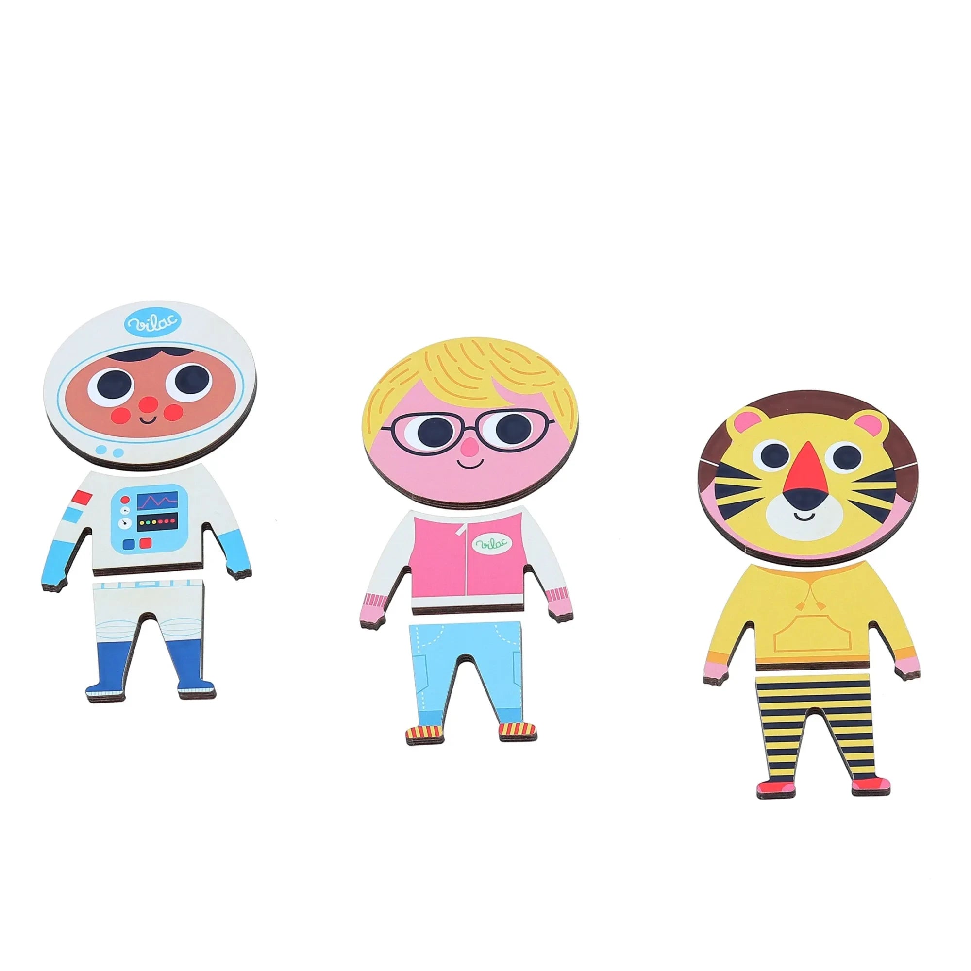 Vilac - Jules Dress-Up Puzzle - Ingela P. Arrhenius