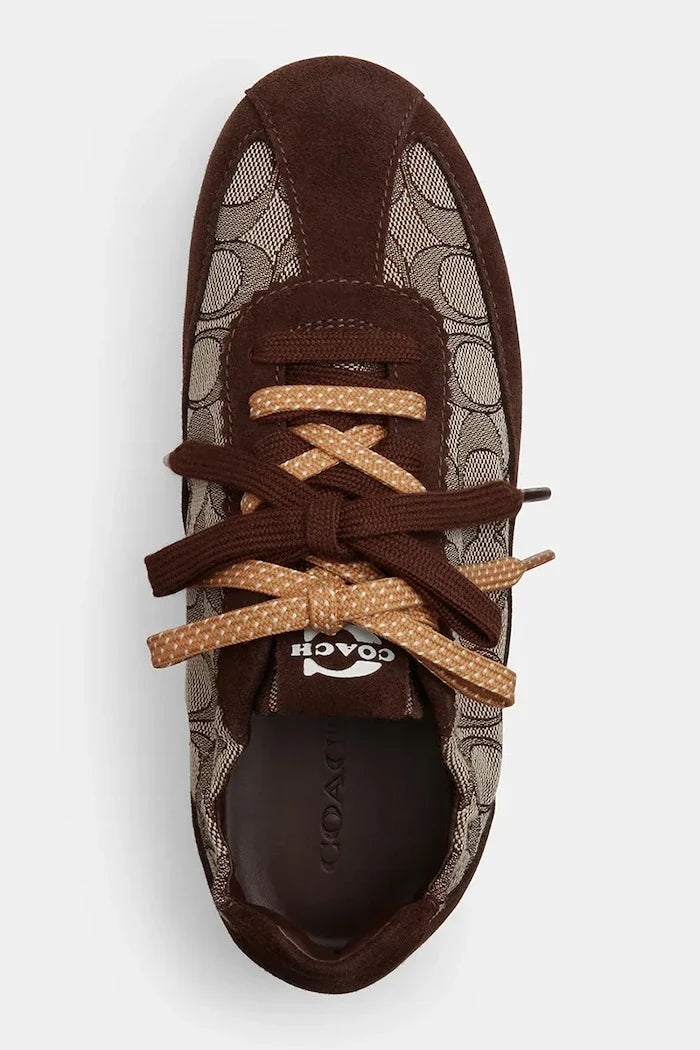 Coach Coach Soft Sneaker With Signature Jacquard kadın spor ayakkabı