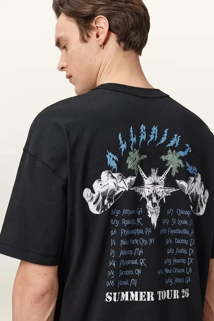 AllSaints erkek pamuklu tişört PALM