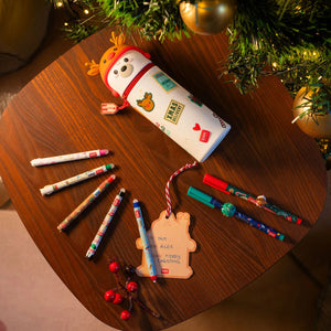 Legami - 2-in-1 Silicone Christmas Pencil Case Polar Bear - Kawaii