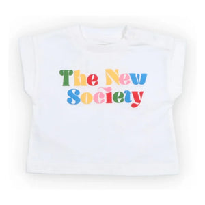 the new society - Wisteria T-Shirt | White