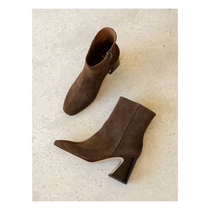 Bobbies - Norma Suede Boots | Brown