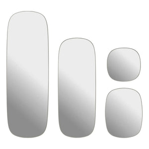 Muuto - Framed Wall Mirror 40x40 cm | Light Gray