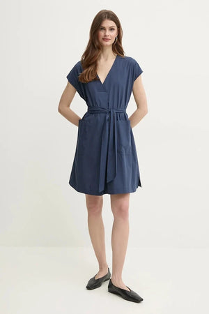 Pamuklu elbise Weekend Max Mara