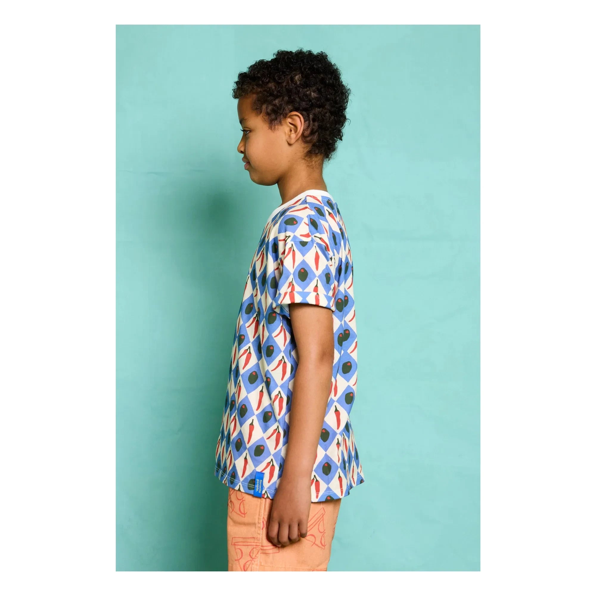 Favorite People - Oliva Peppers T-Shirt | Blue