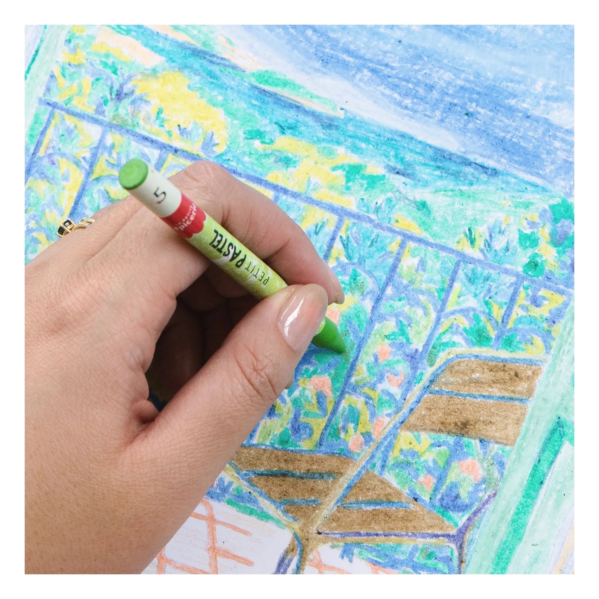 La Petite Épicerie - Numbered Pastel Set - La Mer pour Horizon