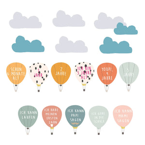 MIMI'lou - Safari Boy Growth Chart - DE