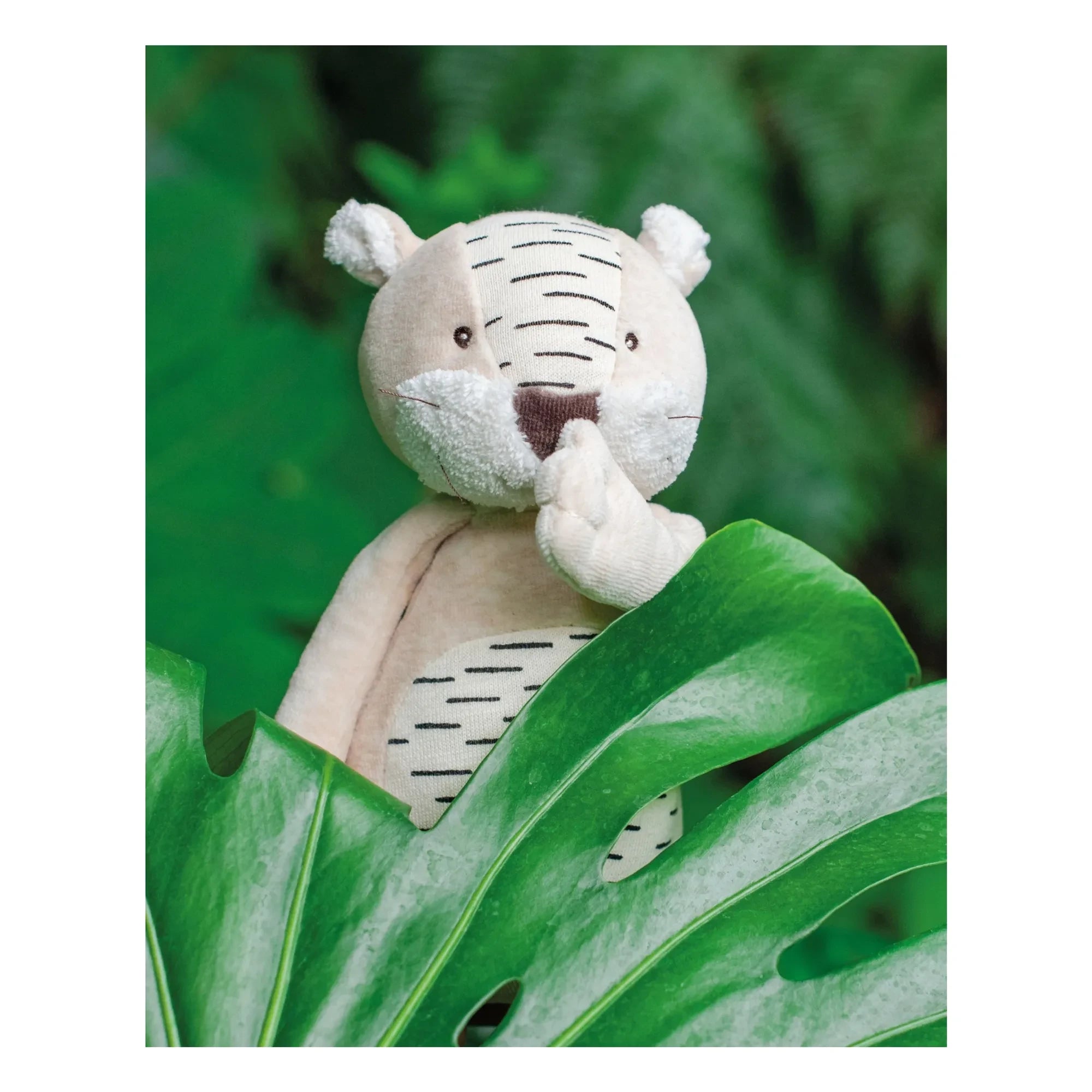 Moulin Roty - Baboo Tiger Plush Toy - Mawa Forest