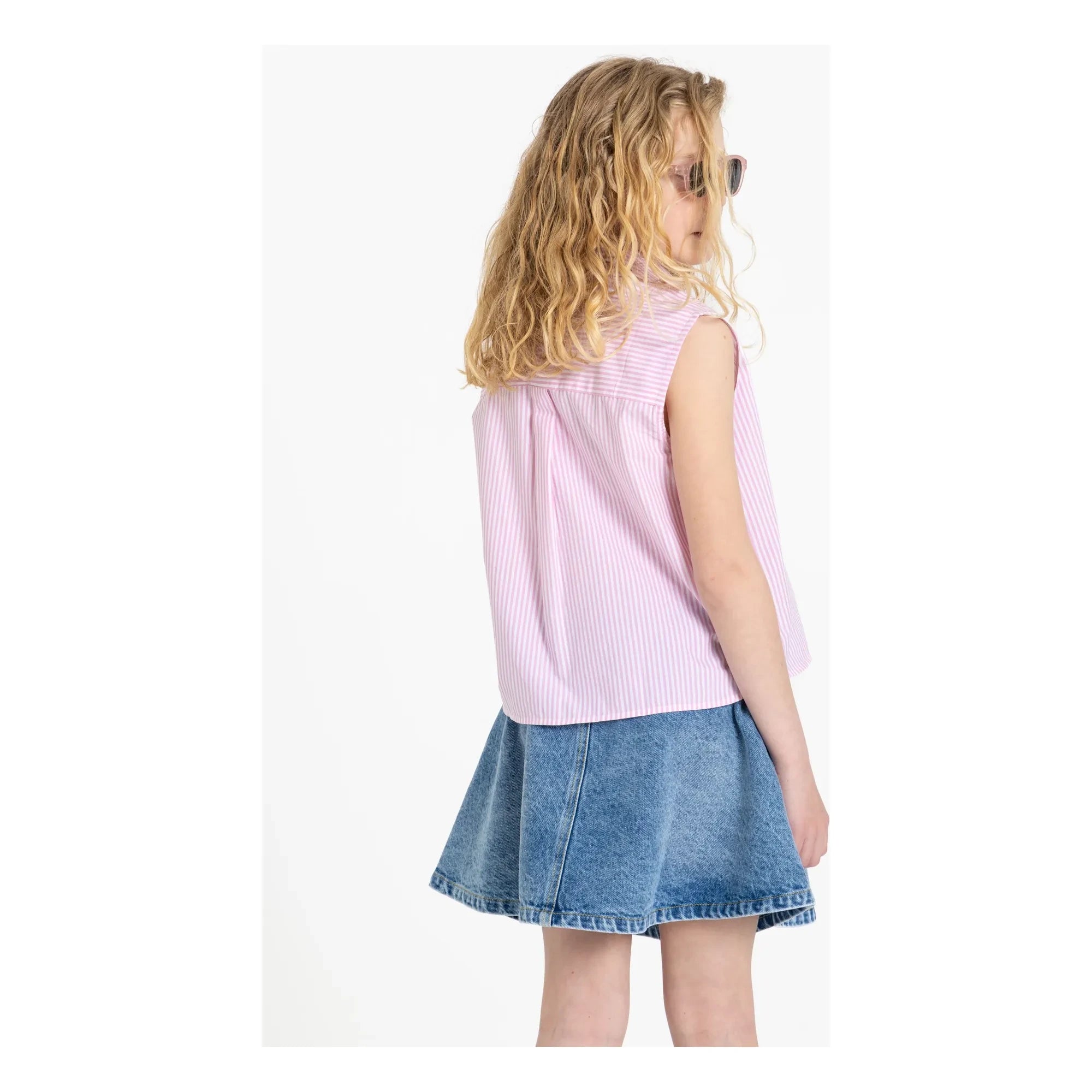 Finger in the Nose - Denim Joplin Skirt | Blue