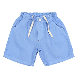 Búho - Lyocell Bermuda Shorts | Light Blue