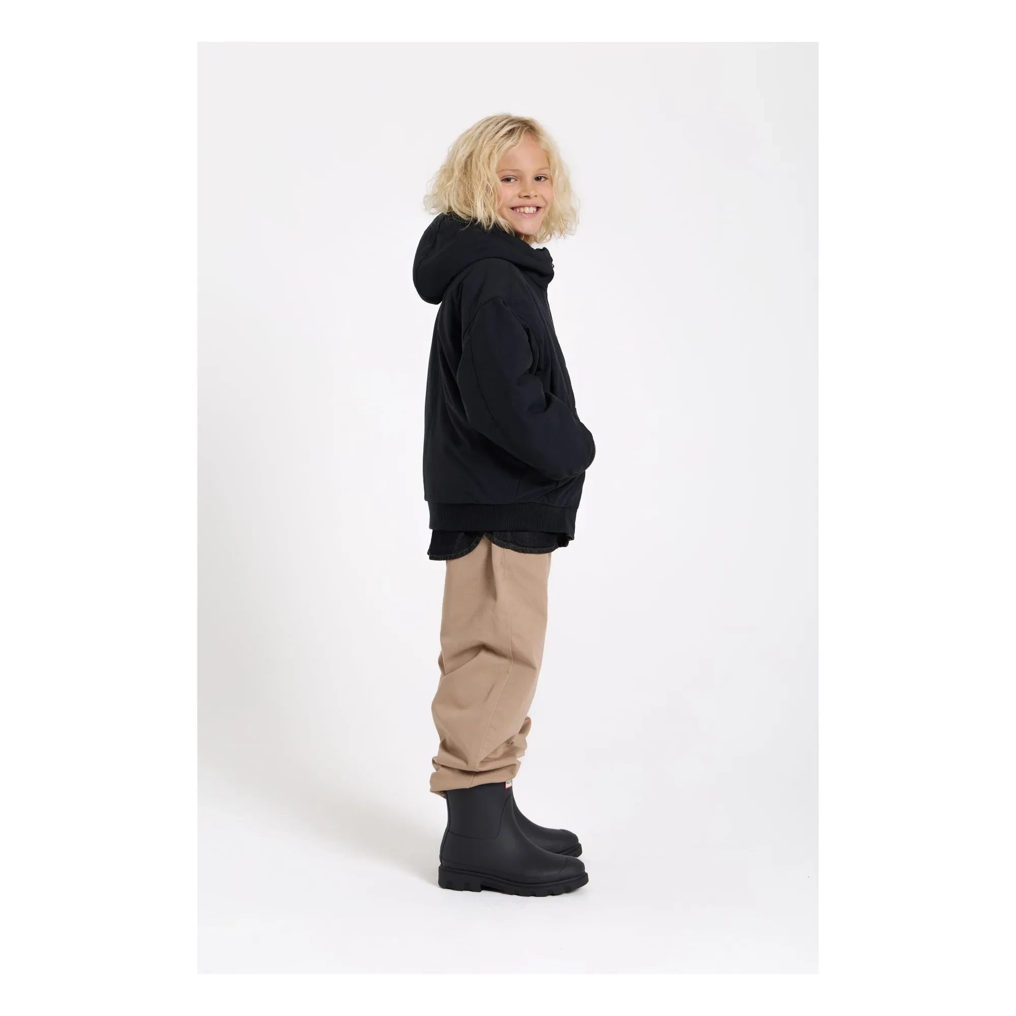 Finger in the nose - Chelsea Hooded Jacket | Black