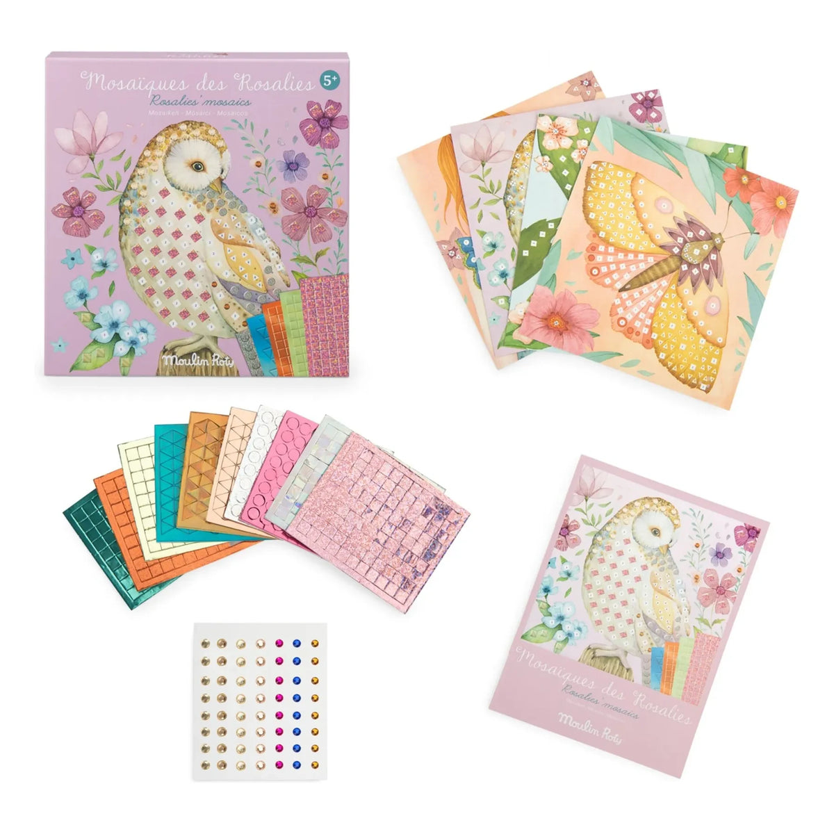 Moulin Roty - Les Rosalies mosaic set