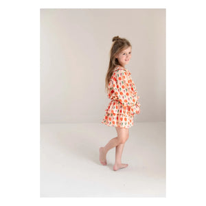 Jenest - Emmy Oiseaux bluz Organik pamuk | Şeftali