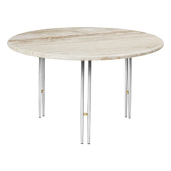 Gubi - IOI Side Table with Chrome Base, 70 cm, GamFratesi | Chrome
