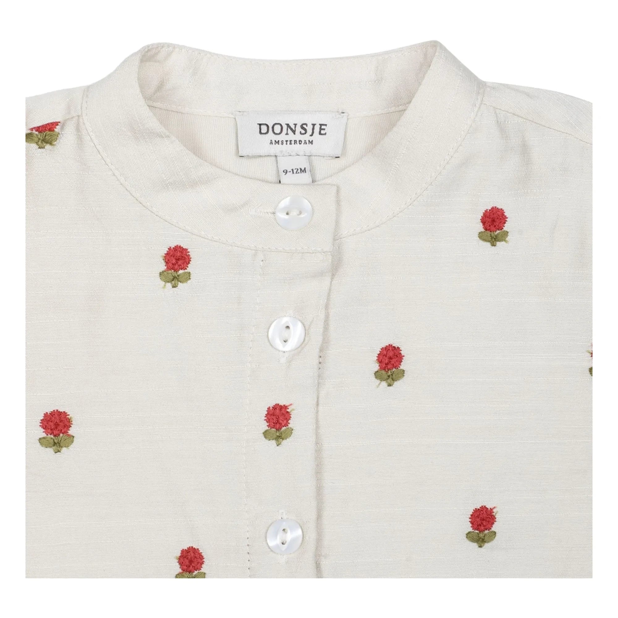 Donsje - Eliora Floral Tencel Blouse | Off-White