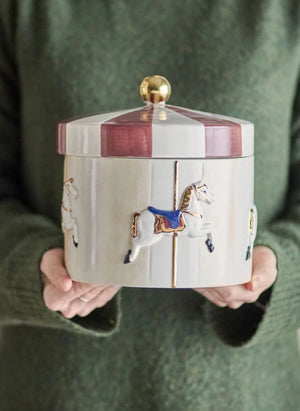 Bloomingville Mini - Carousel Storage Box | Beige