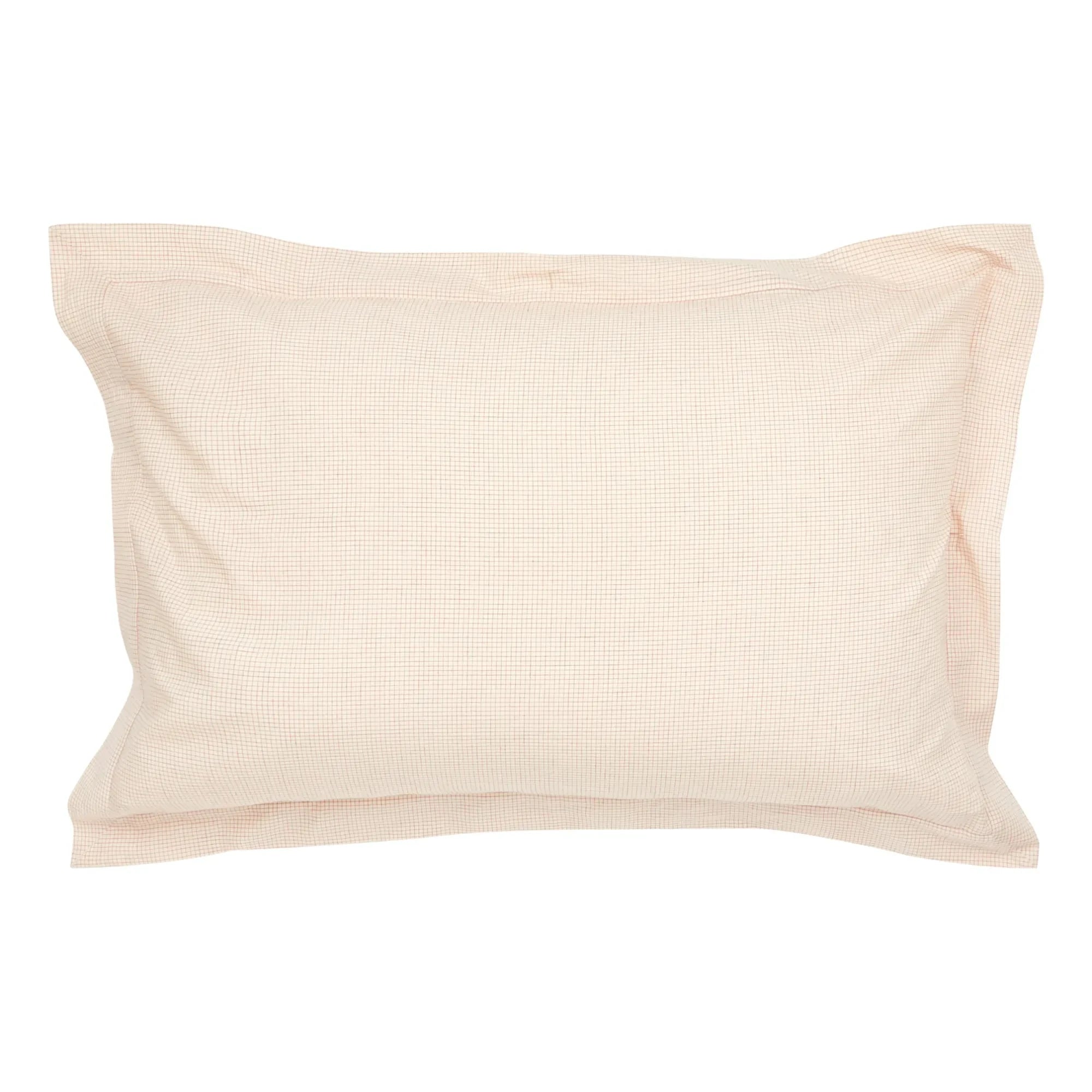 Scarlette Ateliers - Grace Handwoven Cotton Pillowcases - Set of 2 | Red