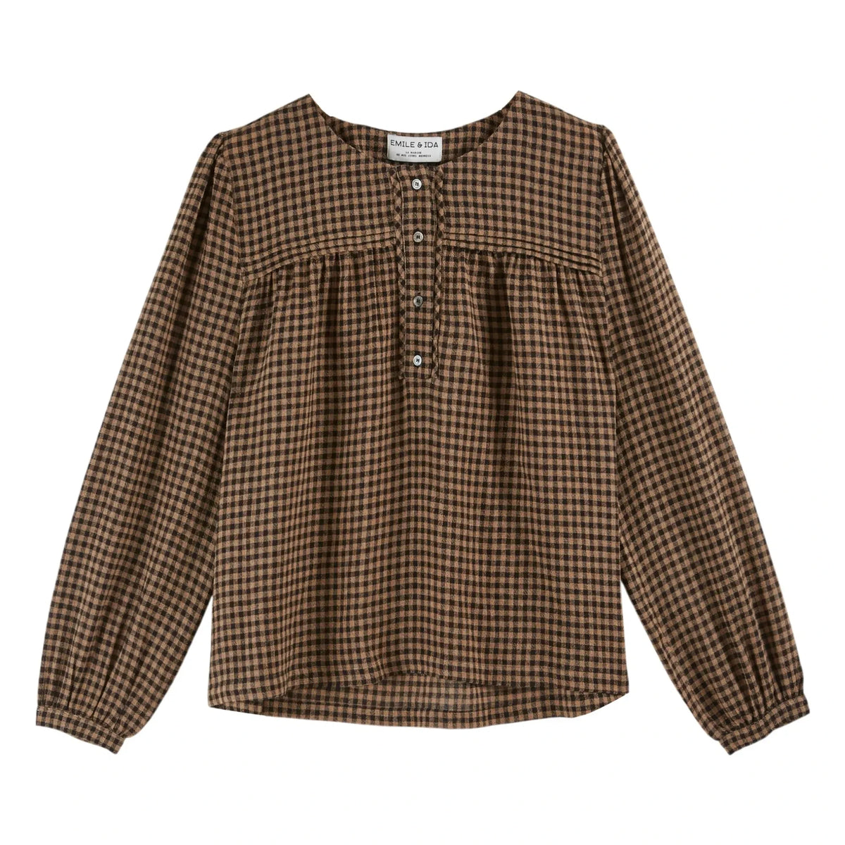 Emile et Ida - Constance Vichy Bluz | Kahverengi