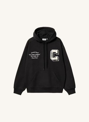 Carhartt WIP - Brown Ducks Hooded Sweatshirt | Black