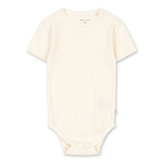 Konges Sløjd - Short Sleeve Body Minnie Organic Cotton | Ecru