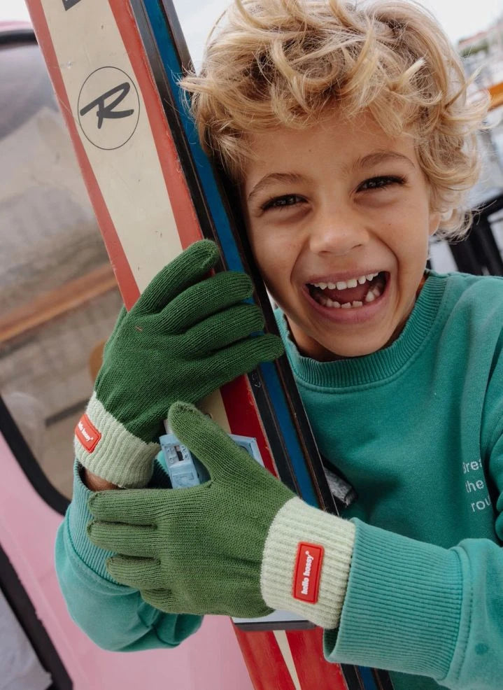 Hello Hossy - Handy Organic Cotton Gloves | Green