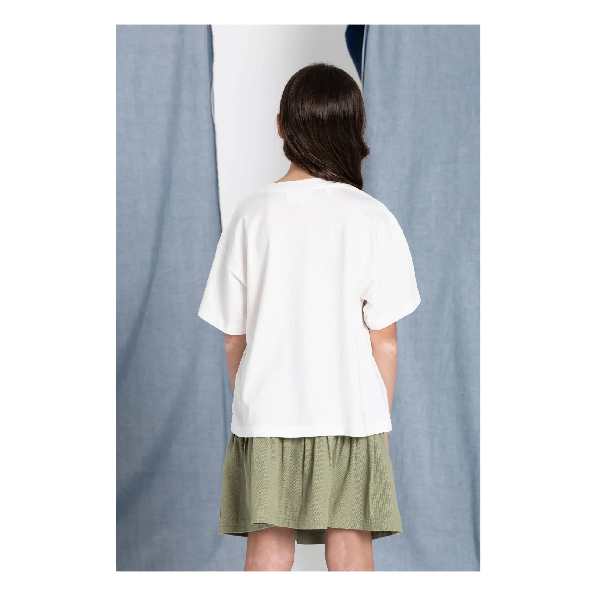 Hundred Pieces - Luna Boots Organic Cotton T-Shirt | White